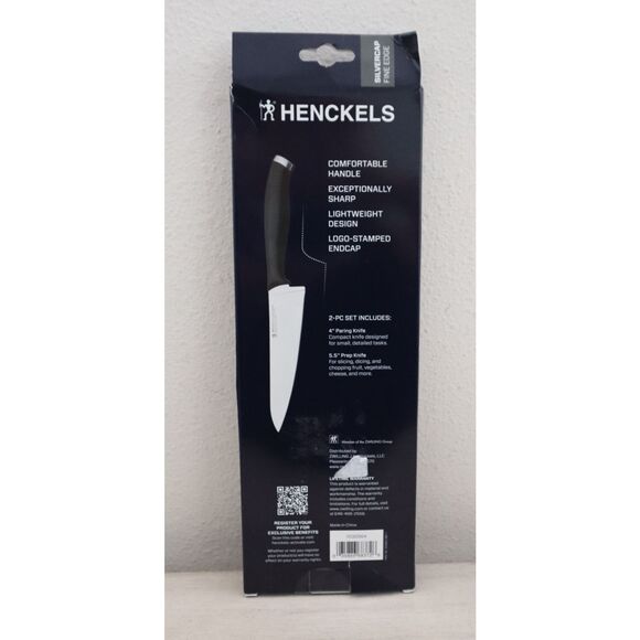 Henckels 1030564 Stainless Steel 2-pc Prep Set, 4" Paring Knife, 5.5" Prep Knife - Picture 2 of 5